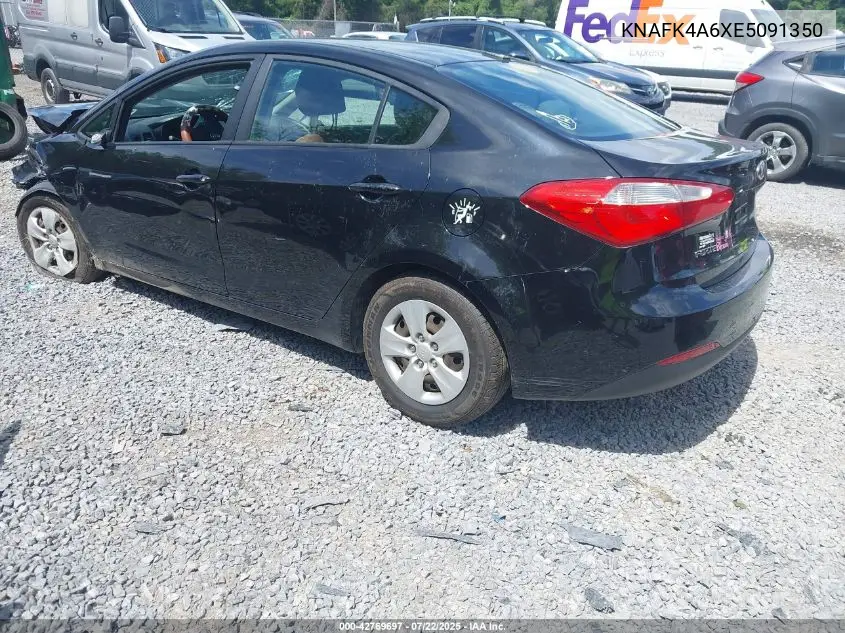 2014 Kia Forte Lx VIN: KNAFK4A6XE5091350 Lot: 42769697
