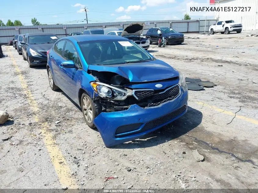 2014 Kia Forte Lx VIN: KNAFX4A61E5127217 Lot: 42807795