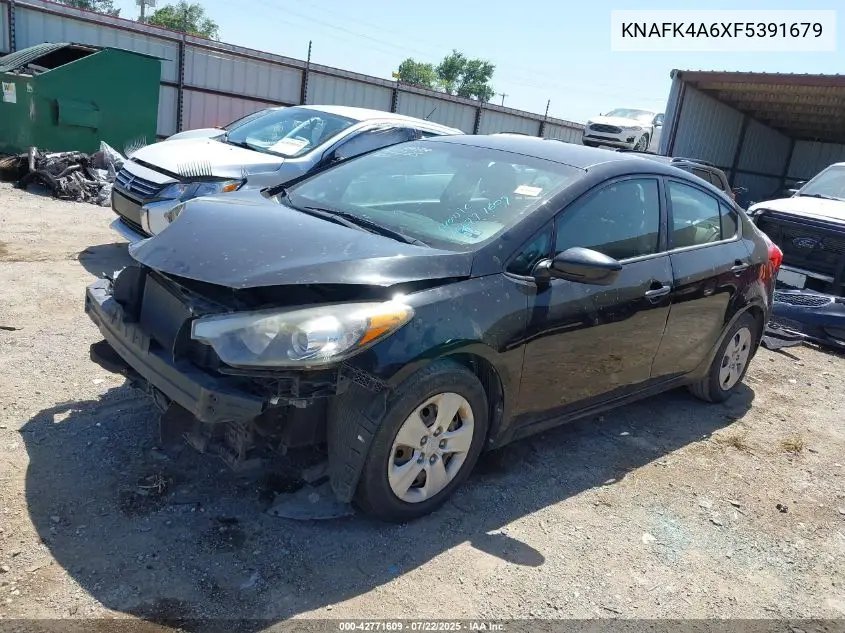 2015 Kia Forte Lx VIN: KNAFK4A6XF5391679 Lot: 42771609