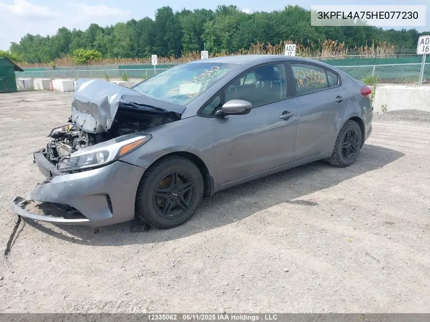 2017 Kia Forte VIN: 3KPFL4A75HE077230 Lot: 12335062