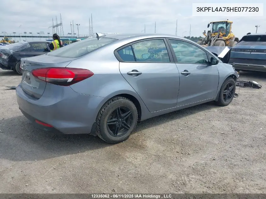 2017 Kia Forte VIN: 3KPFL4A75HE077230 Lot: 12335062