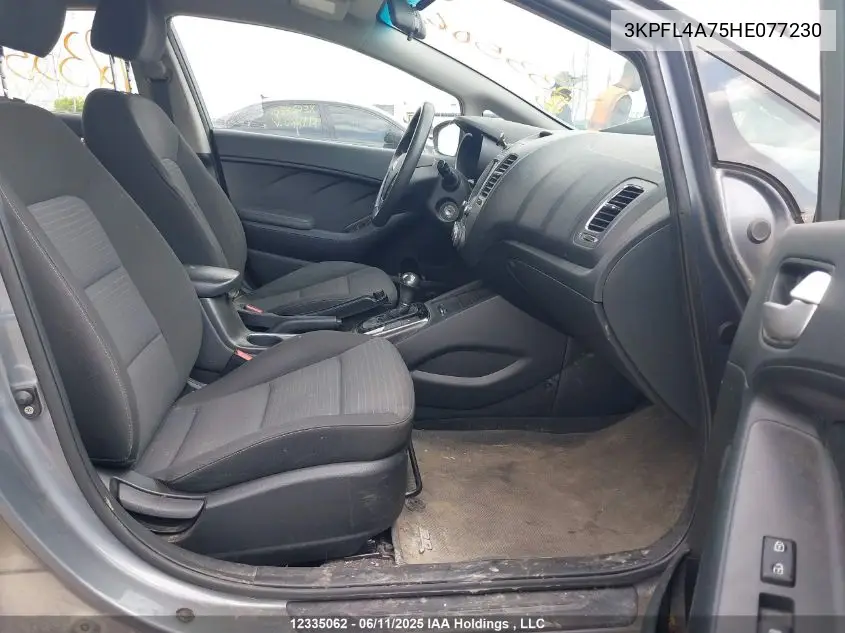 2017 Kia Forte VIN: 3KPFL4A75HE077230 Lot: 12335062