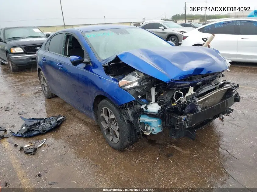 2019 Kia Forte Lxs VIN: 3KPF24ADXKE084092 Lot: 41905937