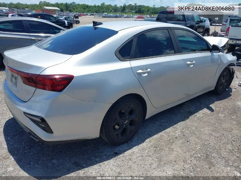 2019 Kia Forte Lxs VIN: 3KPF24AD8KE006880 Lot: 42259873