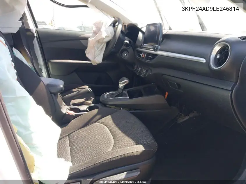 2020 Kia Forte Lxs VIN: 3KPF24AD9LE246814 Lot: 41944426