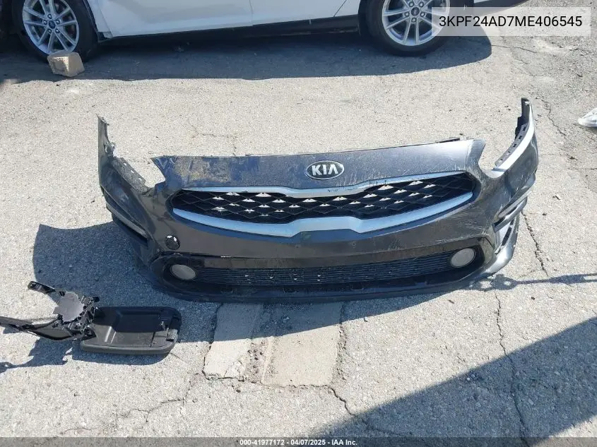 2021 Kia Forte Lxs VIN: 3KPF24AD7ME406545 Lot: 41977172