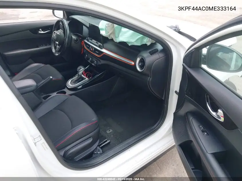 2021 Kia Forte Gt VIN: 3KPF44AC0ME333164 Lot: 42246845