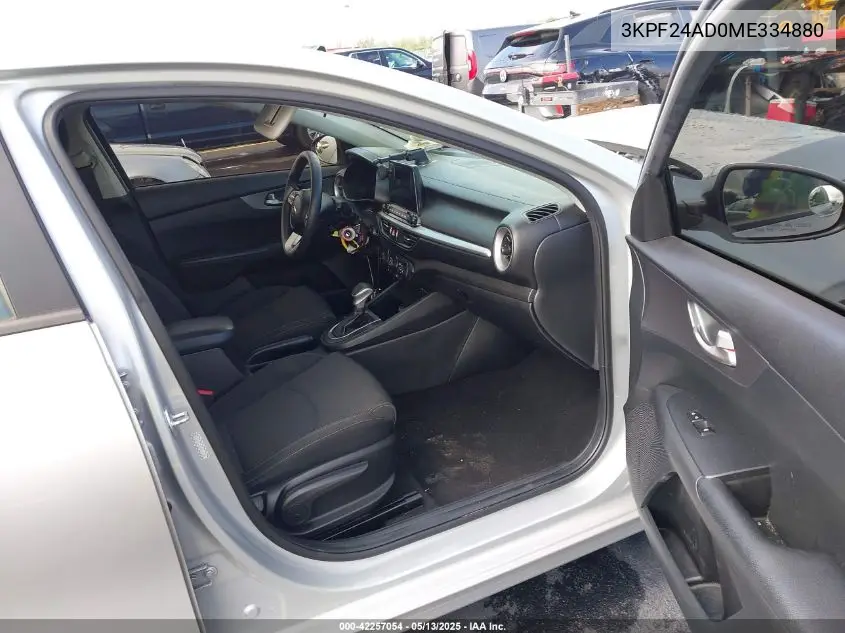 2021 Kia Forte Lxs VIN: 3KPF24AD0ME334880 Lot: 42257054