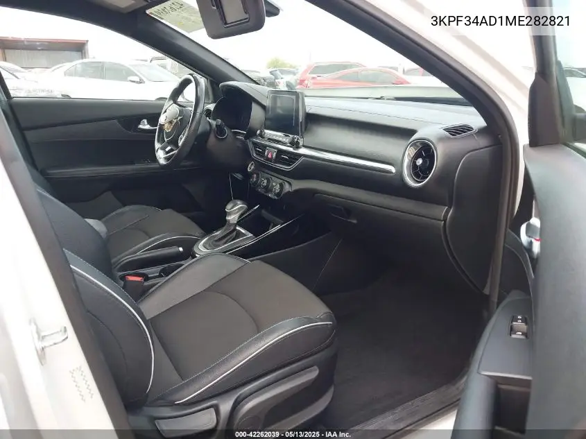 2021 Kia Forte Gt-Line VIN: 3KPF34AD1ME282821 Lot: 42262039