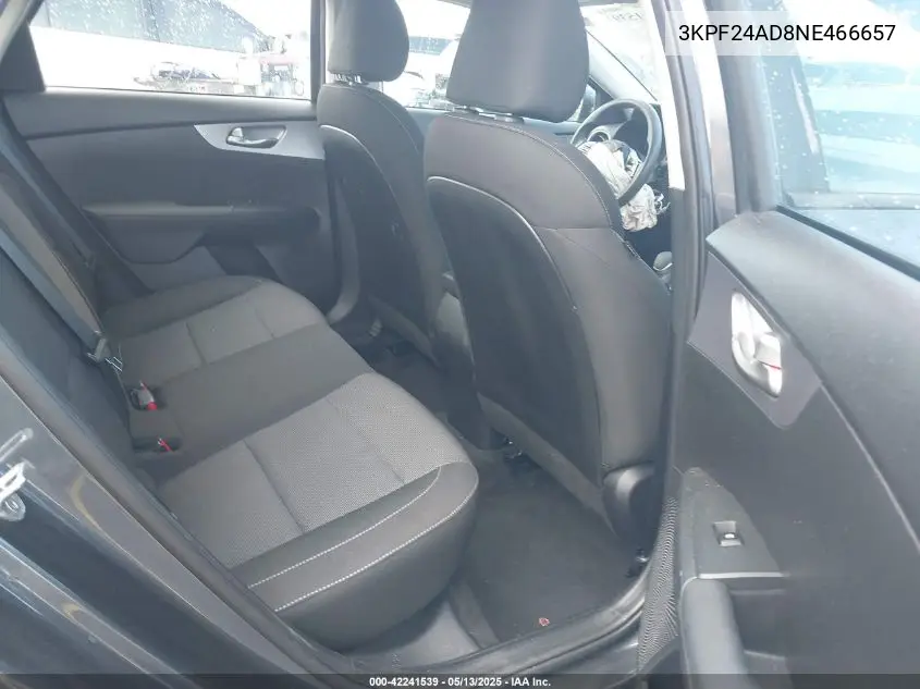 2022 Kia Forte Lxs VIN: 3KPF24AD8NE466657 Lot: 42241539