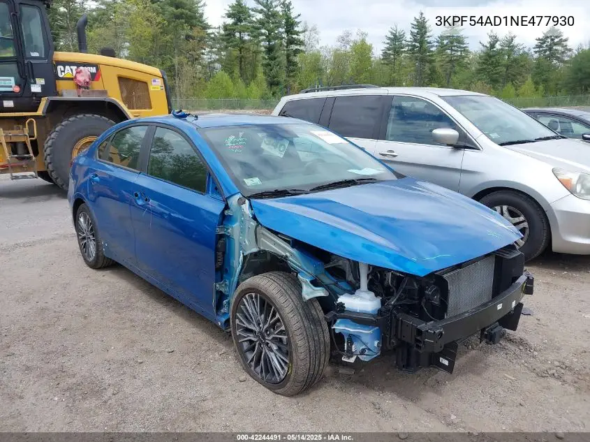 3kpf54ad1ne477930 3KPF54AD1NE477930 2022 Kia Forte Gt-Line
