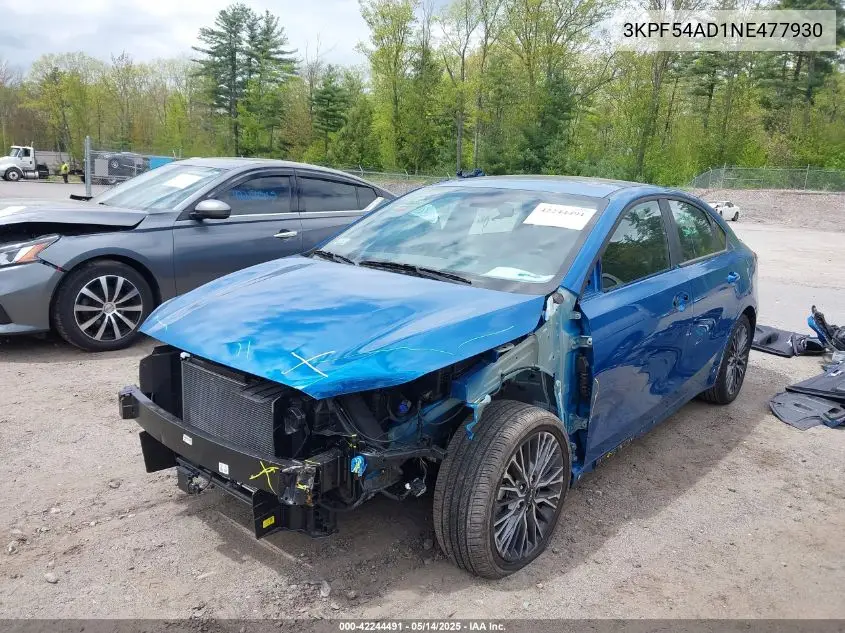 3kpf54ad1ne477930 3KPF54AD1NE477930 2022 Kia Forte Gt-Line