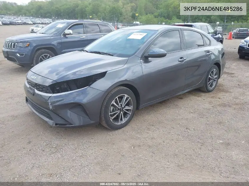 3kpf24ad6ne485286 3KPF24AD6NE485286 2022 Kia Forte Lxs