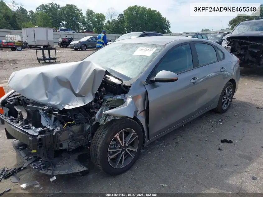 2022 Kia Forte Lxs VIN: 3KPF24AD9NE465548 Lot: 42616150