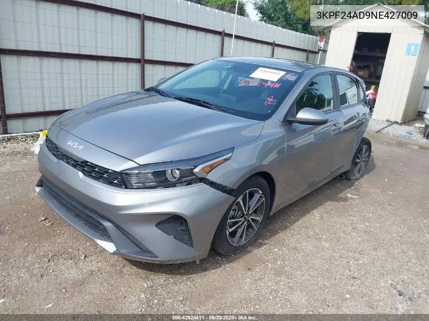 2022 Kia Forte Lxs VIN: 3KPF24AD9NE427009 Lot: 42624411