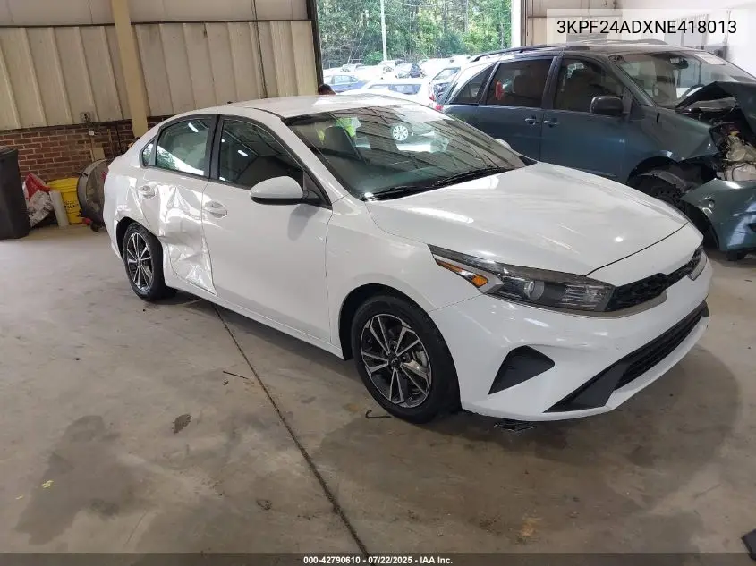 2022 Kia Forte Lxs VIN: 3KPF24ADXNE418013 Lot: 42790610