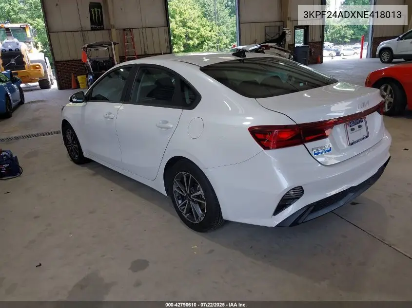 2022 Kia Forte Lxs VIN: 3KPF24ADXNE418013 Lot: 42790610