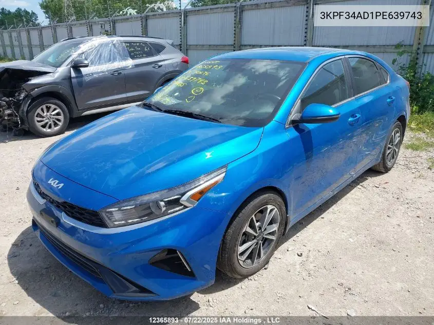 2023 Kia Forte Ex/Ex+/Ex Premium VIN: 3KPF34AD1PE639743 Lot: 12365893
