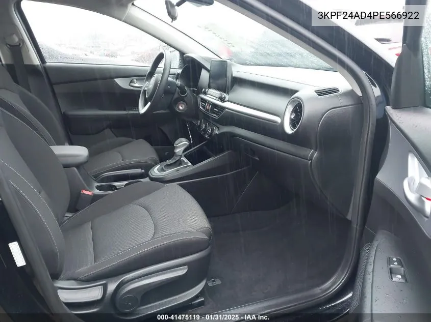 2023 Kia Forte Lxs VIN: 3KPF24AD4PE566922 Lot: 41475119