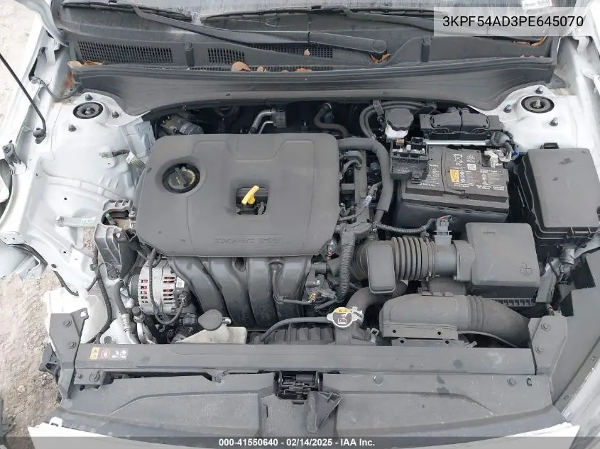 2023 Kia Forte Gt-Line VIN: 3KPF54AD3PE645070 Lot: 41550640