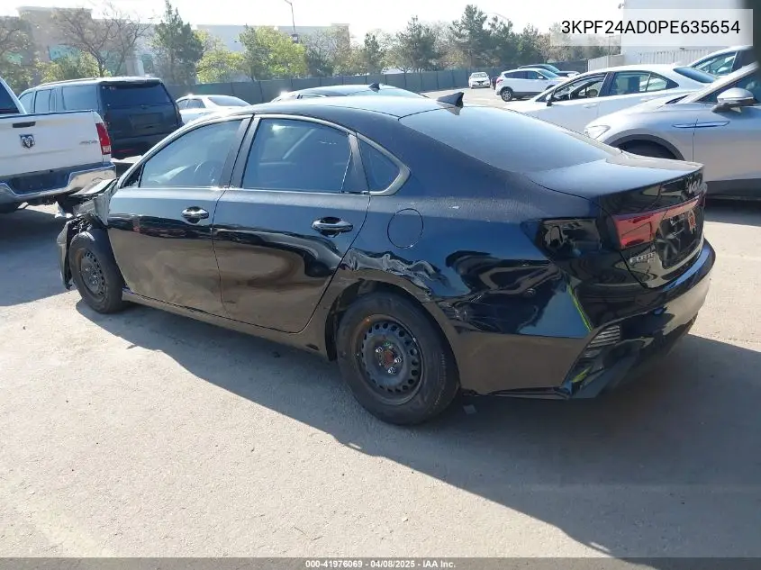 2023 Kia Forte Lx VIN: 3KPF24AD0PE635654 Lot: 41976069