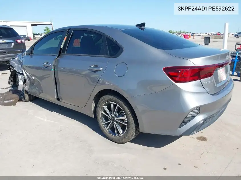 2023 Kia Forte Lxs VIN: 3KPF24AD1PE592622 Lot: 42011998