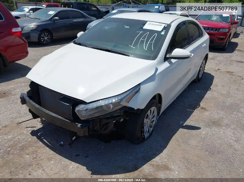2023 Kia Forte Lx VIN: 3KPF24AD8PE507789 Lot: 42261090