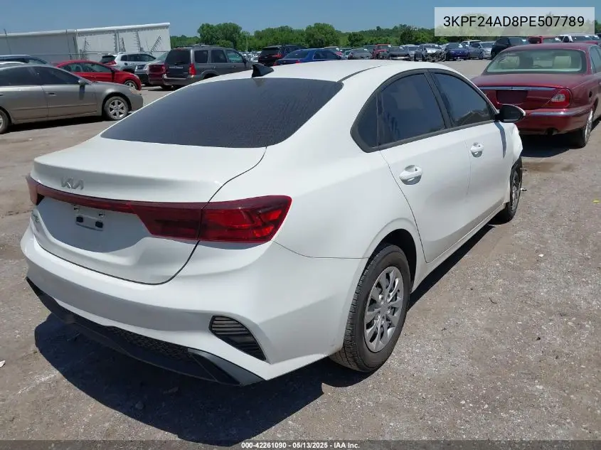 2023 Kia Forte Lx VIN: 3KPF24AD8PE507789 Lot: 42261090