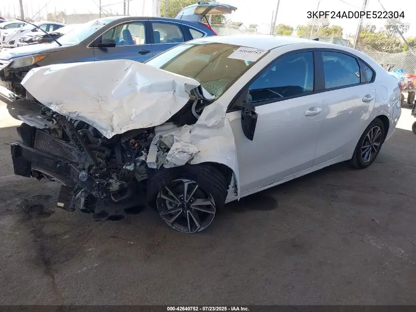 2023 Kia Forte Lxs VIN: 3KPF24AD0PE522304 Lot: 42640752