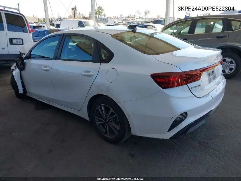 2023 Kia Forte Lxs VIN: 3KPF24AD0PE522304 Lot: 42640752