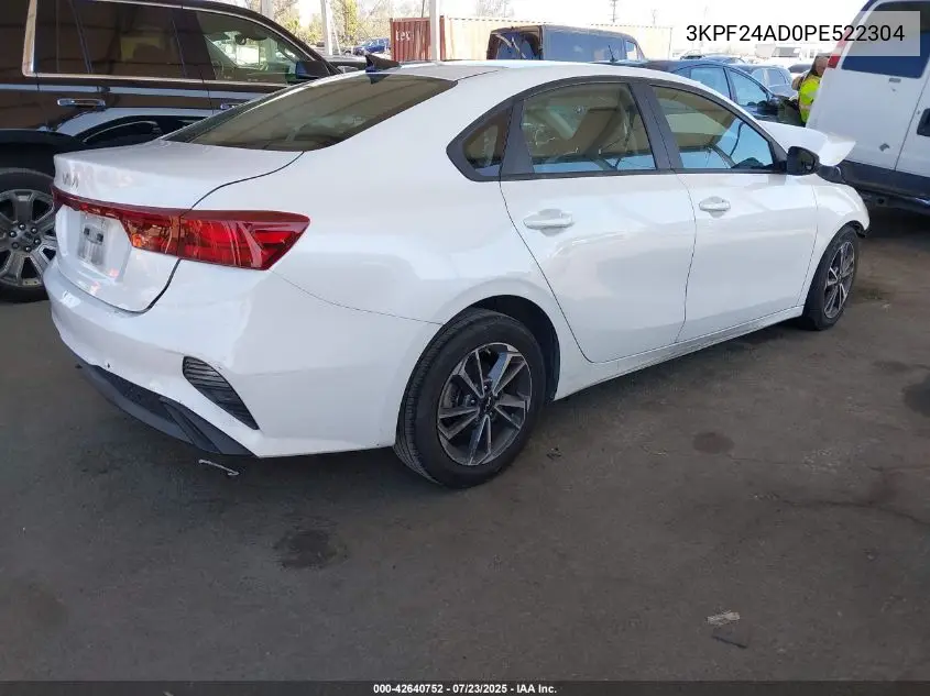2023 Kia Forte Lxs VIN: 3KPF24AD0PE522304 Lot: 42640752