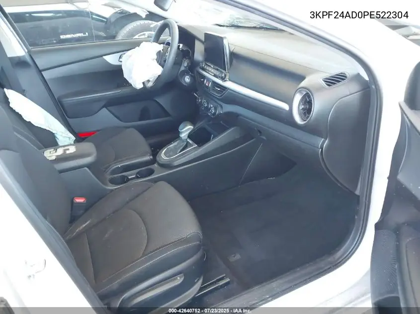 2023 Kia Forte Lxs VIN: 3KPF24AD0PE522304 Lot: 42640752
