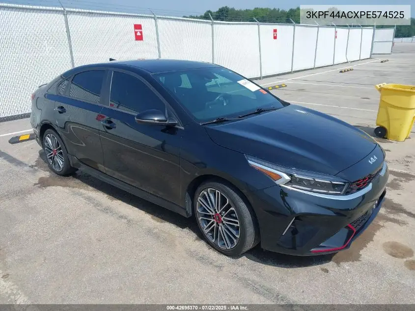 2023 Kia Forte Gt VIN: 3KPF44ACXPE574525 Lot: 42695370