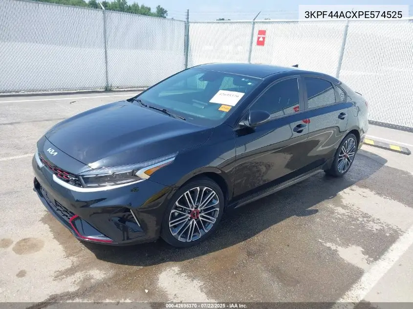 2023 Kia Forte Gt VIN: 3KPF44ACXPE574525 Lot: 42695370