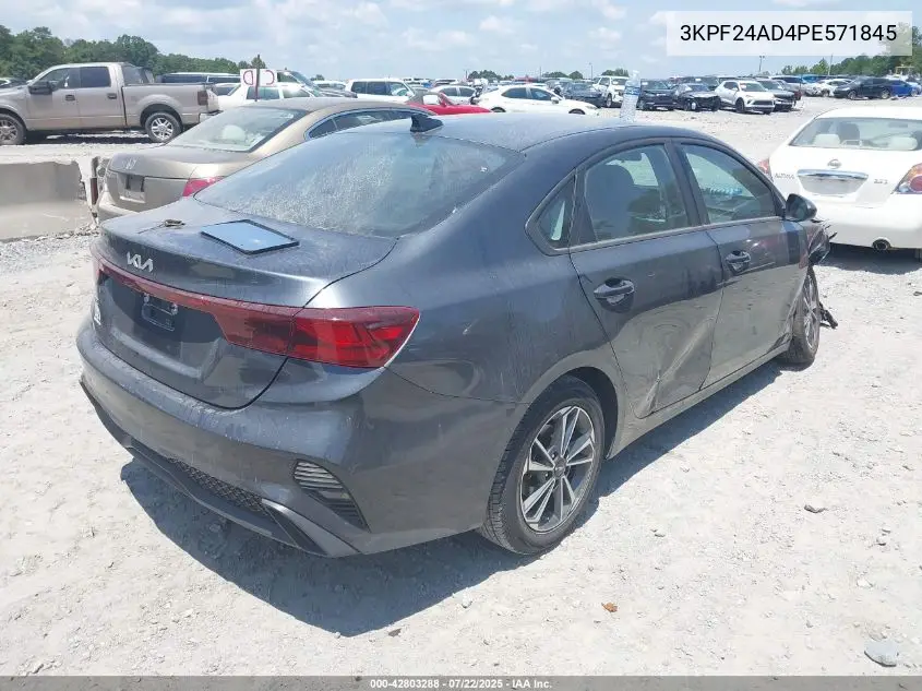 2023 Kia Forte Lxs VIN: 3KPF24AD4PE571845 Lot: 42803288