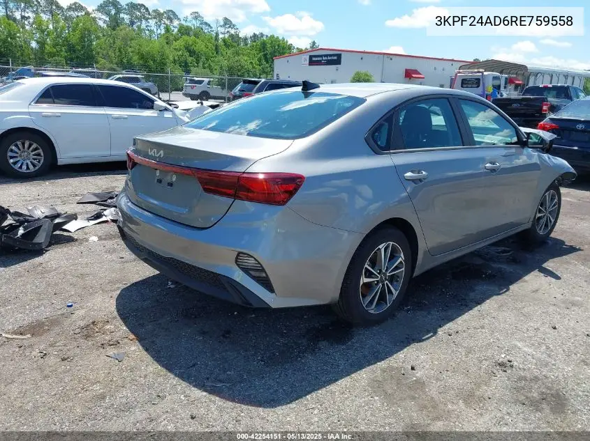 3kpf24ad6re759558 3KPF24AD6RE759558 2024 Kia Forte Lxs