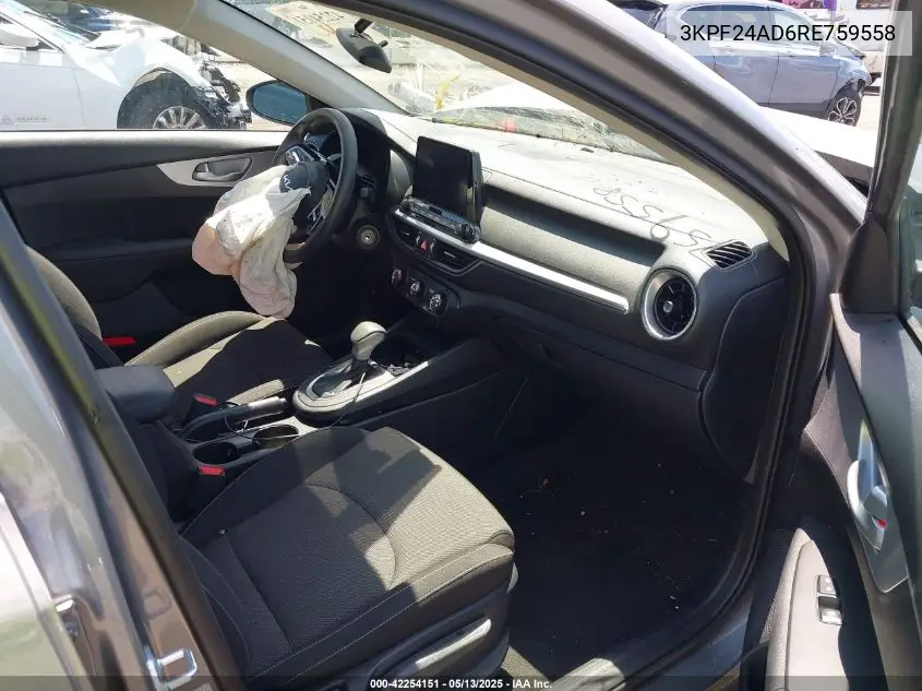 3kpf24ad6re759558 3KPF24AD6RE759558 2024 Kia Forte Lxs