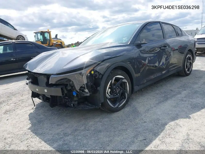 2025 Kia K4 Ex/Ex+ VIN: 3KPFU4DE1SE036298 Lot: 12330986