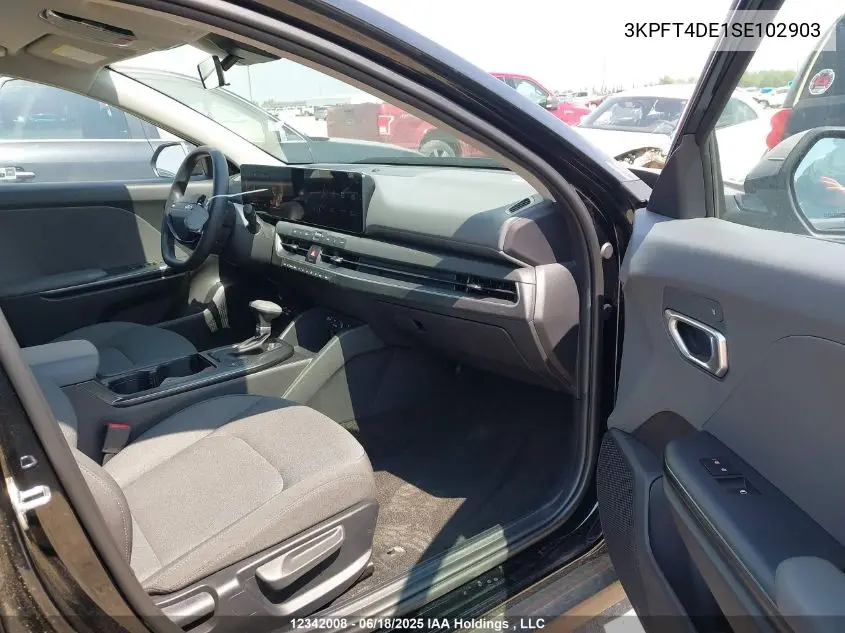 2025 Kia K4 Lx VIN: 3KPFT4DE1SE102903 Lot: 12342008
