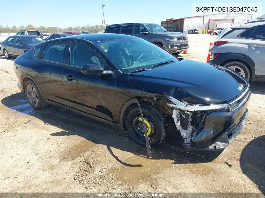 2025 Kia K4 Lx VIN: 3KPFT4DE1SE047045 Lot: 41853543