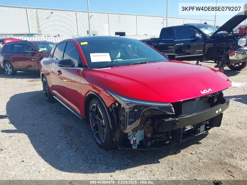2025 Kia K4 Gt-Line VIN: 3KPFW4DE8SE079207 Lot: 41860479