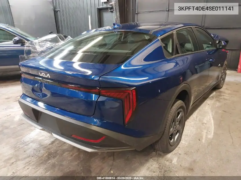 2025 Kia K4 Lxs VIN: 3KPFT4DE4SE011141 Lot: 41880814