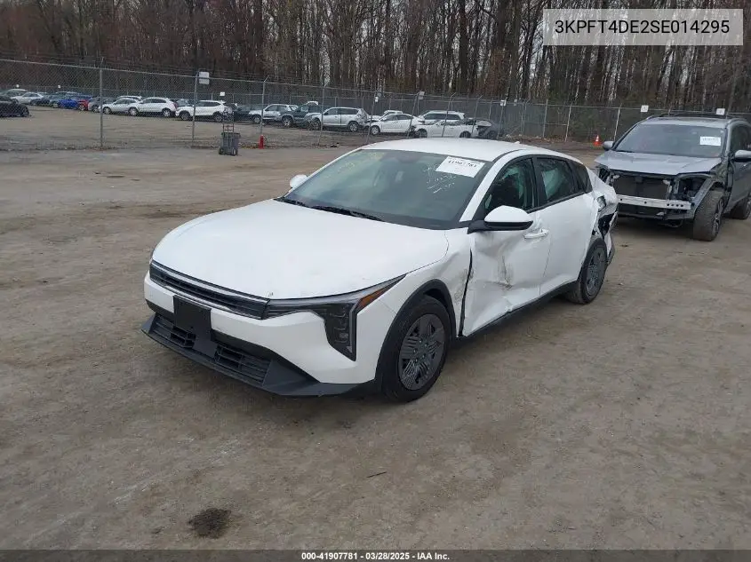 2025 Kia K4 Lx VIN: 3KPFT4DE2SE014295 Lot: 41907781