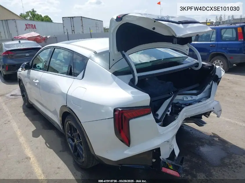 2025 Kia K4 Gt-Line Turbo VIN: 3KPFW4DCXSE101030 Lot: 41910736