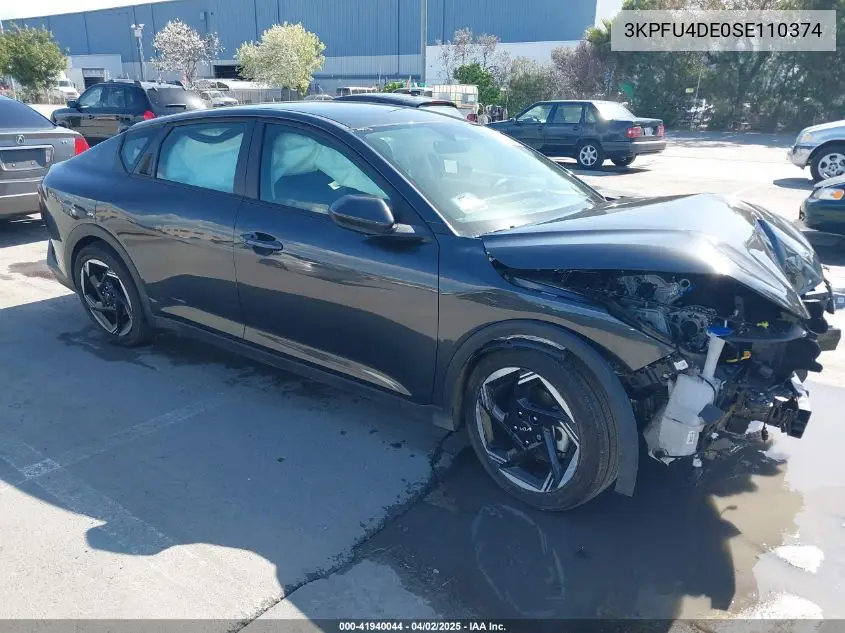 2025 Kia K4 Ex VIN: 3KPFU4DE0SE110374 Lot: 41940044