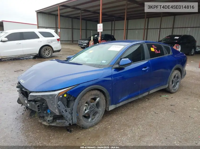 2025 Kia K4 Lxs VIN: 3KPFT4DE4SE014816 Lot: 41964443