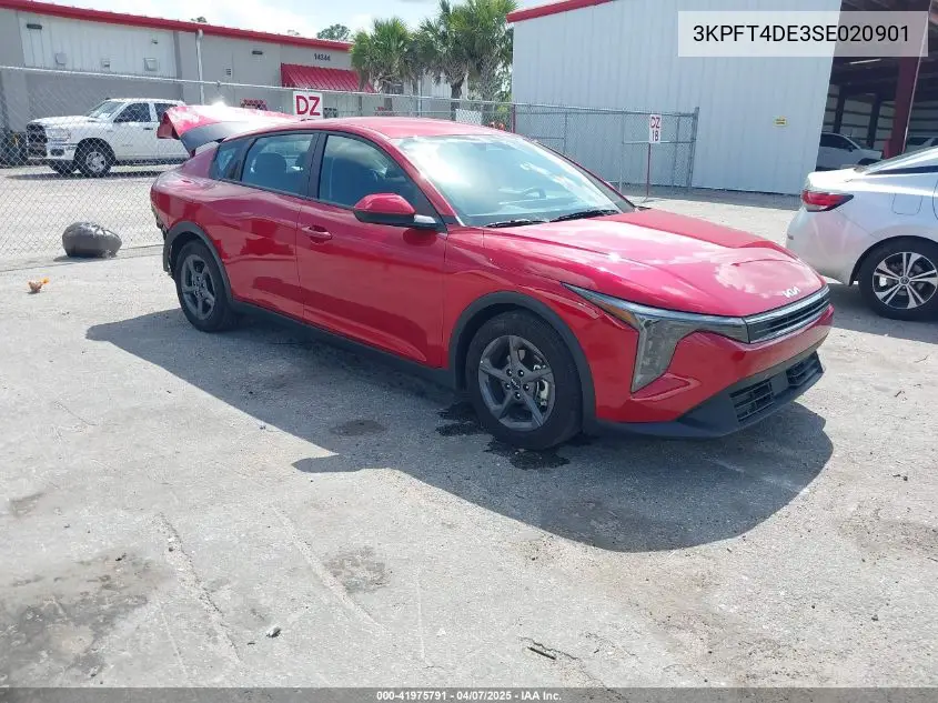 2025 Kia K4 Lxs VIN: 3KPFT4DE3SE020901 Lot: 41975791