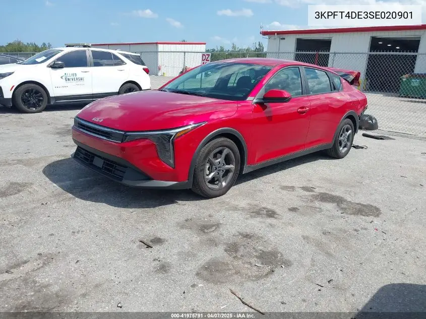 2025 Kia K4 Lxs VIN: 3KPFT4DE3SE020901 Lot: 41975791