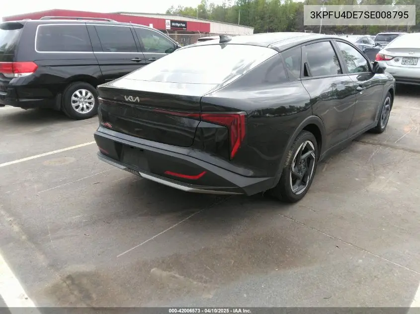 2025 Kia K4 Ex VIN: 3KPFU4DE7SE008795 Lot: 42006573