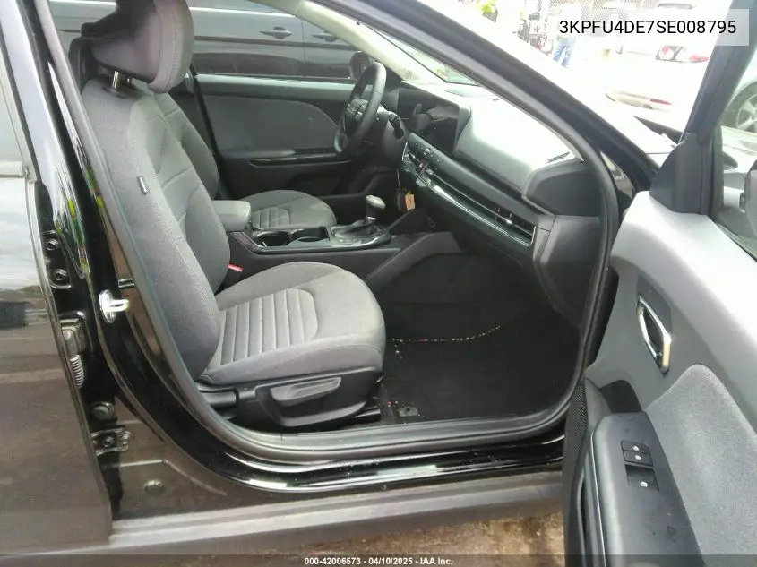 2025 Kia K4 Ex VIN: 3KPFU4DE7SE008795 Lot: 42006573
